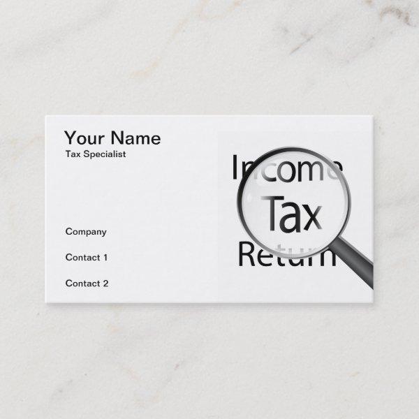 Income Tax specialist