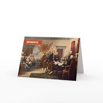 Independence Day, 4th of July Fine Art Card