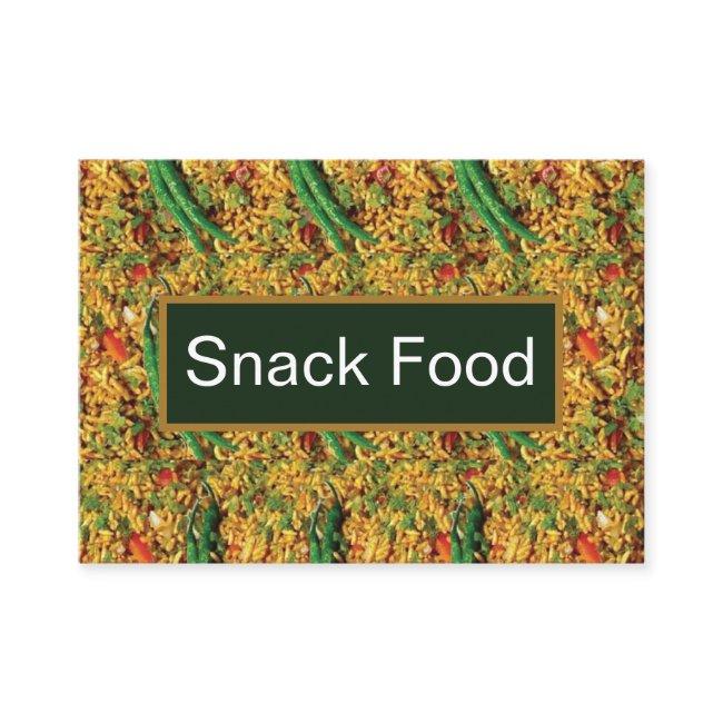 Indian Snacks Bhelpuri Snack Food Pattern