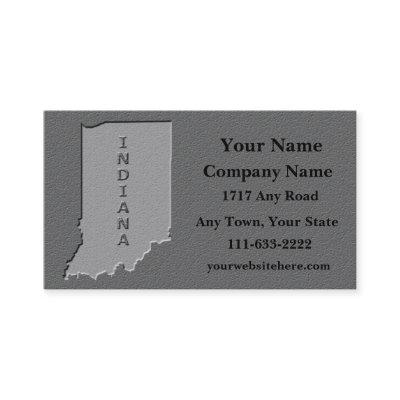 Indiana State    carved stone look