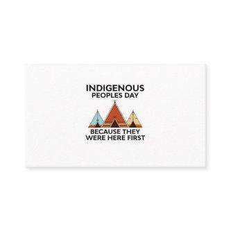 Indigenous Peoples Day They Were Here First Native