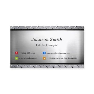 Industrial Designer - Stylish Platinum Look