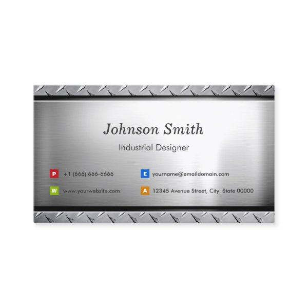 Industrial Designer - Stylish Platinum Look