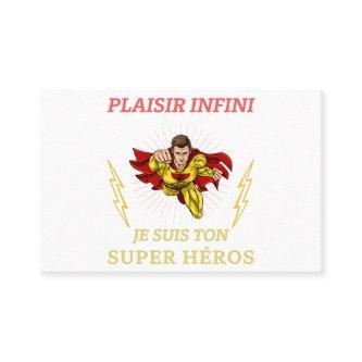 INFINITE PLEASURE I'm your super hero