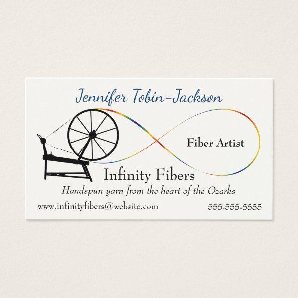 Infinity Design Spinning Wheel