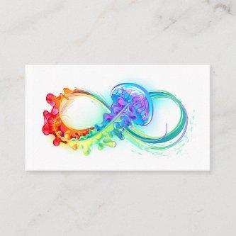 Infinity with Rainbow Jellyfish