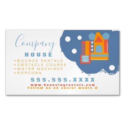 Inflatable Castle Jump House Bounce Party Rentals  Magnet
