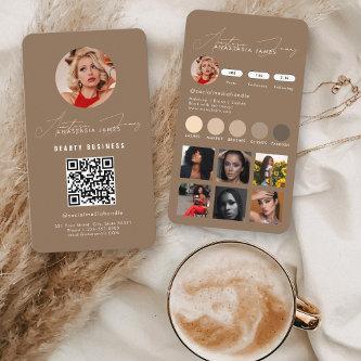 Influencer Feed Grid Social Media QR Code Business