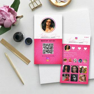 Influencer Photo Feed Grid Social Media QR Code