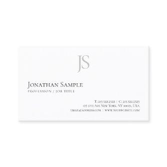 Initial Monogram Professional Modern Simple
