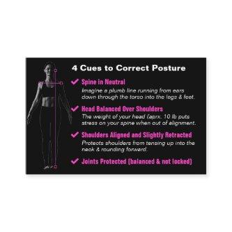 Injury Prevention 4 Cues to Correct Posture
