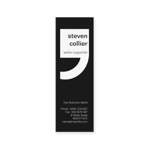 Innovative White Quotation Mark Writing Mini