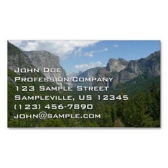 Inspiration Point in Yosemite National Park  Magnet