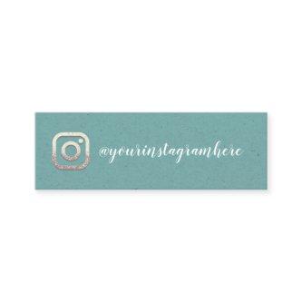 Instagra Social Media Logo Event Blog Rose Mint Mini