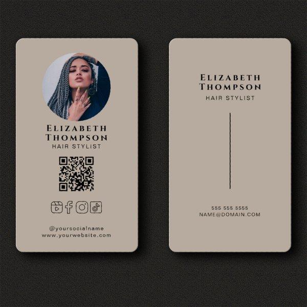Instagram Facebook TikTok Social Media QR Code