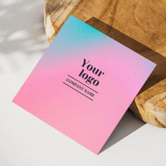 Instagram Follow Holographic Gradient Social Media Square