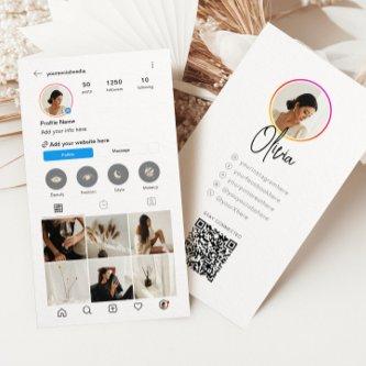 Instagram Light Theme QR Code 7 Photo Social Media