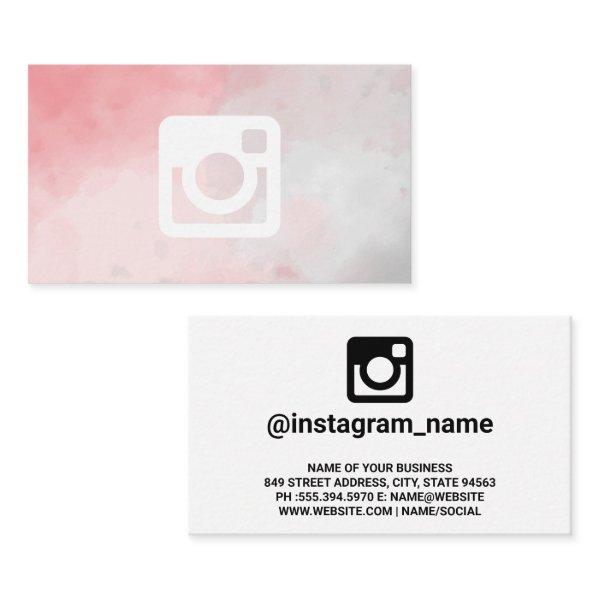 Instagram Promotional Logo | Watercolor