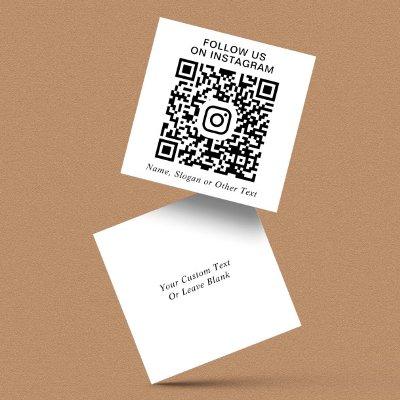 Instagram QR Code Promotional Square
