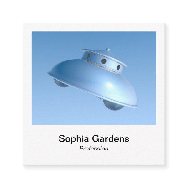 Instant Photo Style - Classic Flying Saucer Square