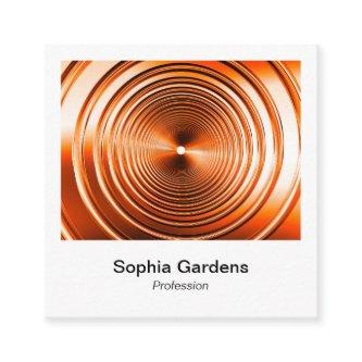 Instant Photo Style - Long Spring Orange Square