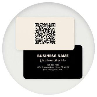 Instantly Create a QR Code | Editable Off White