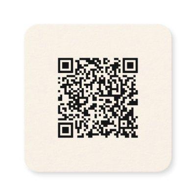 Instantly Create a QR Code | Editable Off White Square