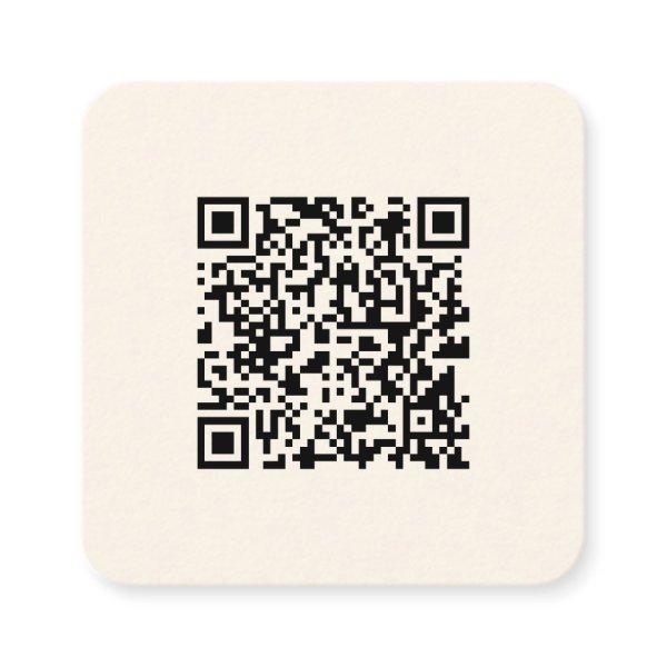 Instantly Create a QR Code | Editable Off White Square