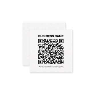 Instantly Create a QR code for Any Website Address Enclosure Card