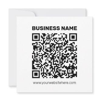 Instantly Create a QR code for Any Website Address Note Card