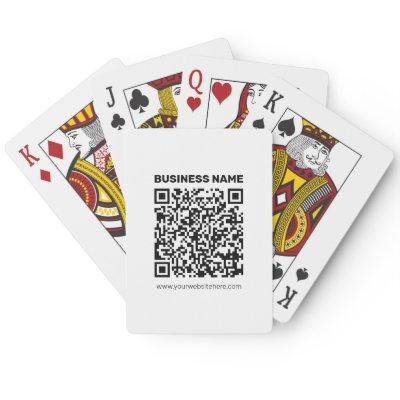 Instantly Create a QR code for Any Website Address Poker Cards