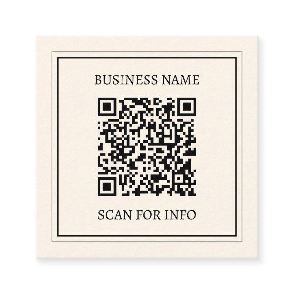 Instantly Create a Scannable QR code for Business Square