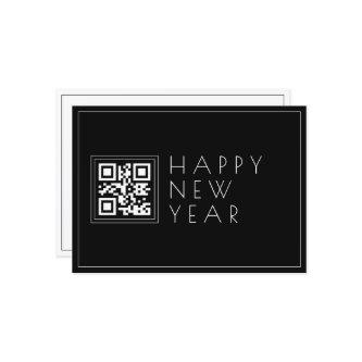 Instantly Create QR code | Stylish Happy New Years Card