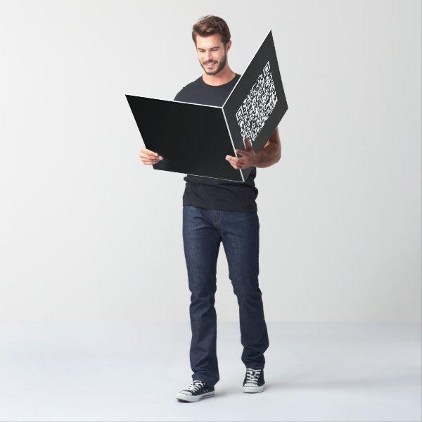 Instantly Created QR Code (by entering your URL) Card