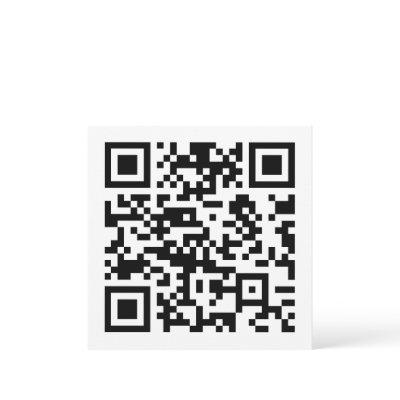 Instantly Created QR Code (by entering your URL) Invitation