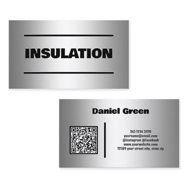 Insulation Services  Custom QR