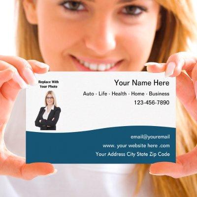 Insurance Agent Photo  Design