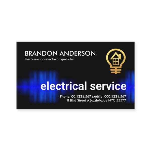 Intercepting Blue Electrical Current