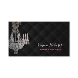 Interior Design Chandelier Elegant Dark Pattern