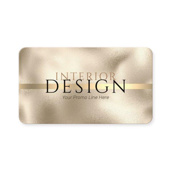 Interior Design, Your Info, Gold-on-Gold, Vs 2