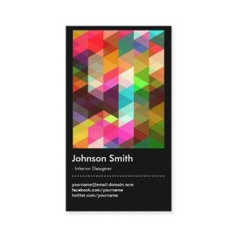 Interior Designer - Colorful Mosaic Pattern