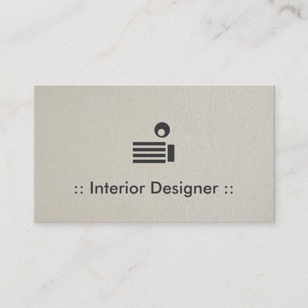 Interior Designer Simple Elegant Professional