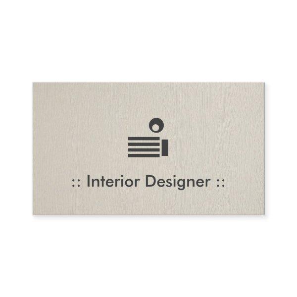 Interior Designer Simple Elegant Professional