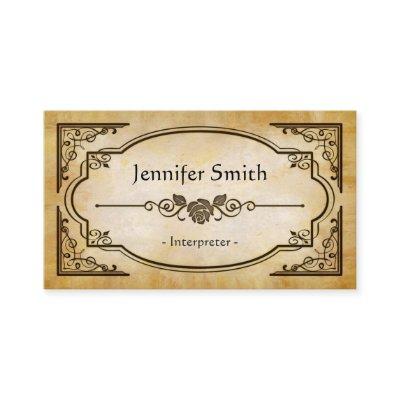 Interpreter - Elegant Vintage Antique