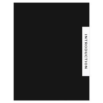 Introduction | Presentation Divider | Black