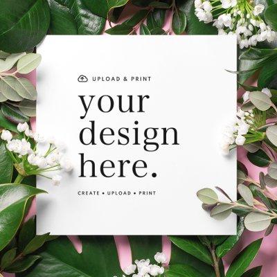Invitation Your Design Upload 5.25" Square