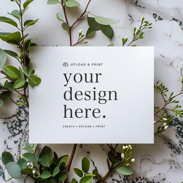 Invitation Your Design Upload 5" x 7"