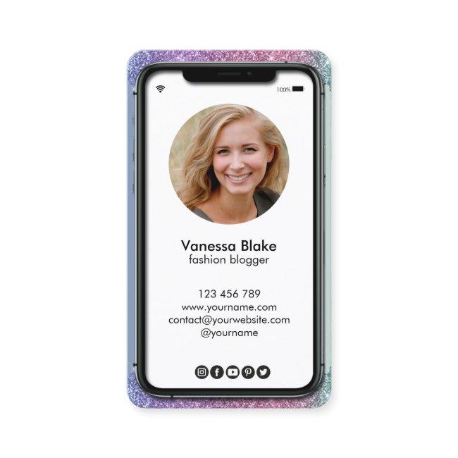 iPhone cell phone instagram blogger
