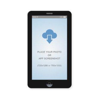 iPhone iOS Style App Screenshot Photo