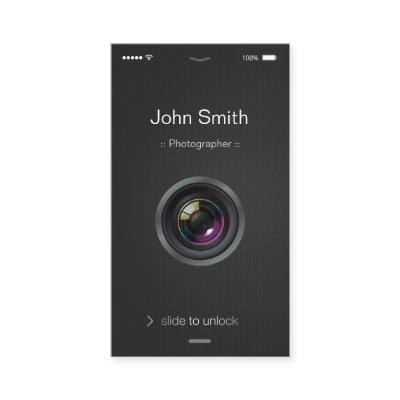 iPhone iOS Style - Camera Lens Photography